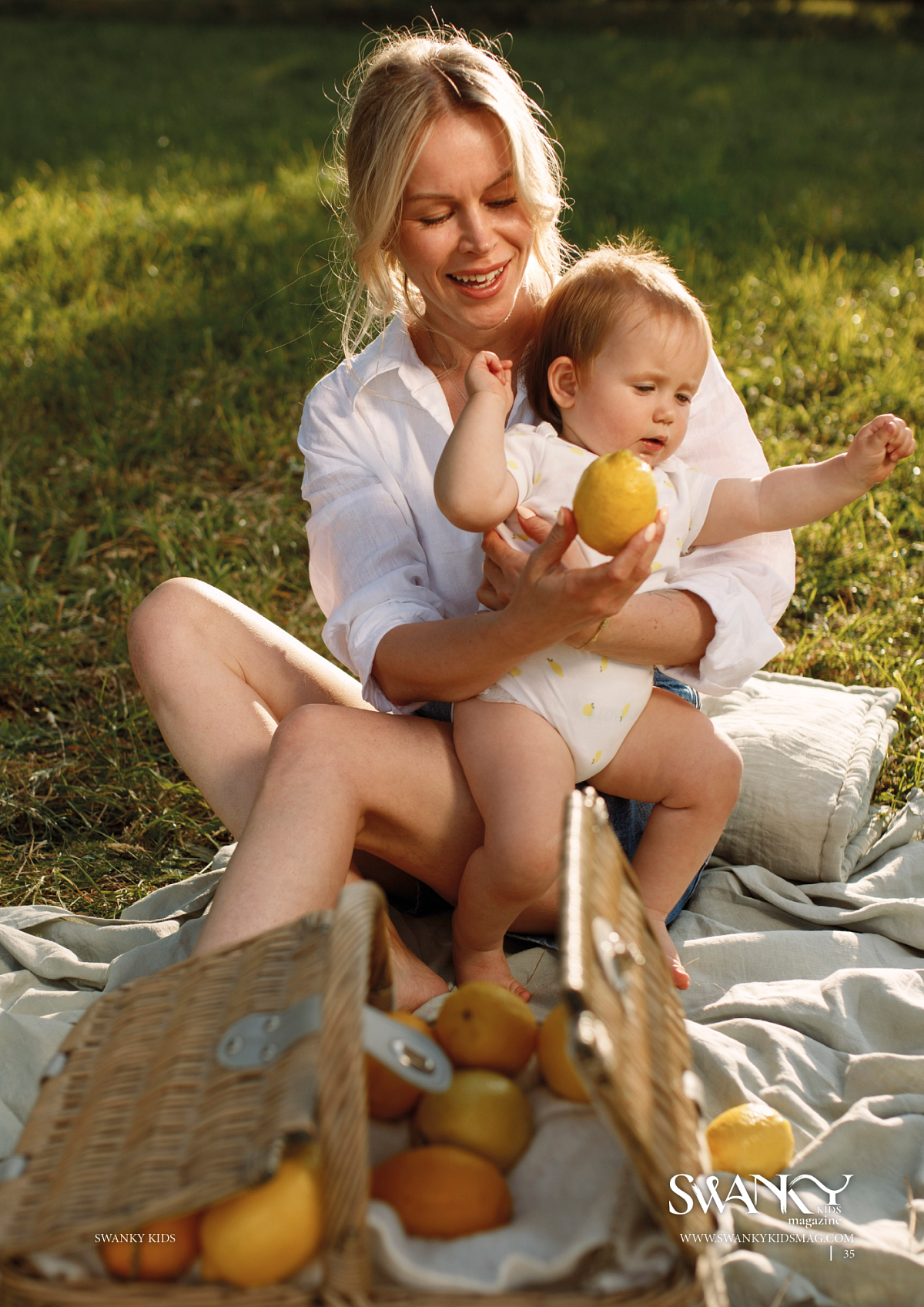 Lemon peakers for Swanky kids Magazine