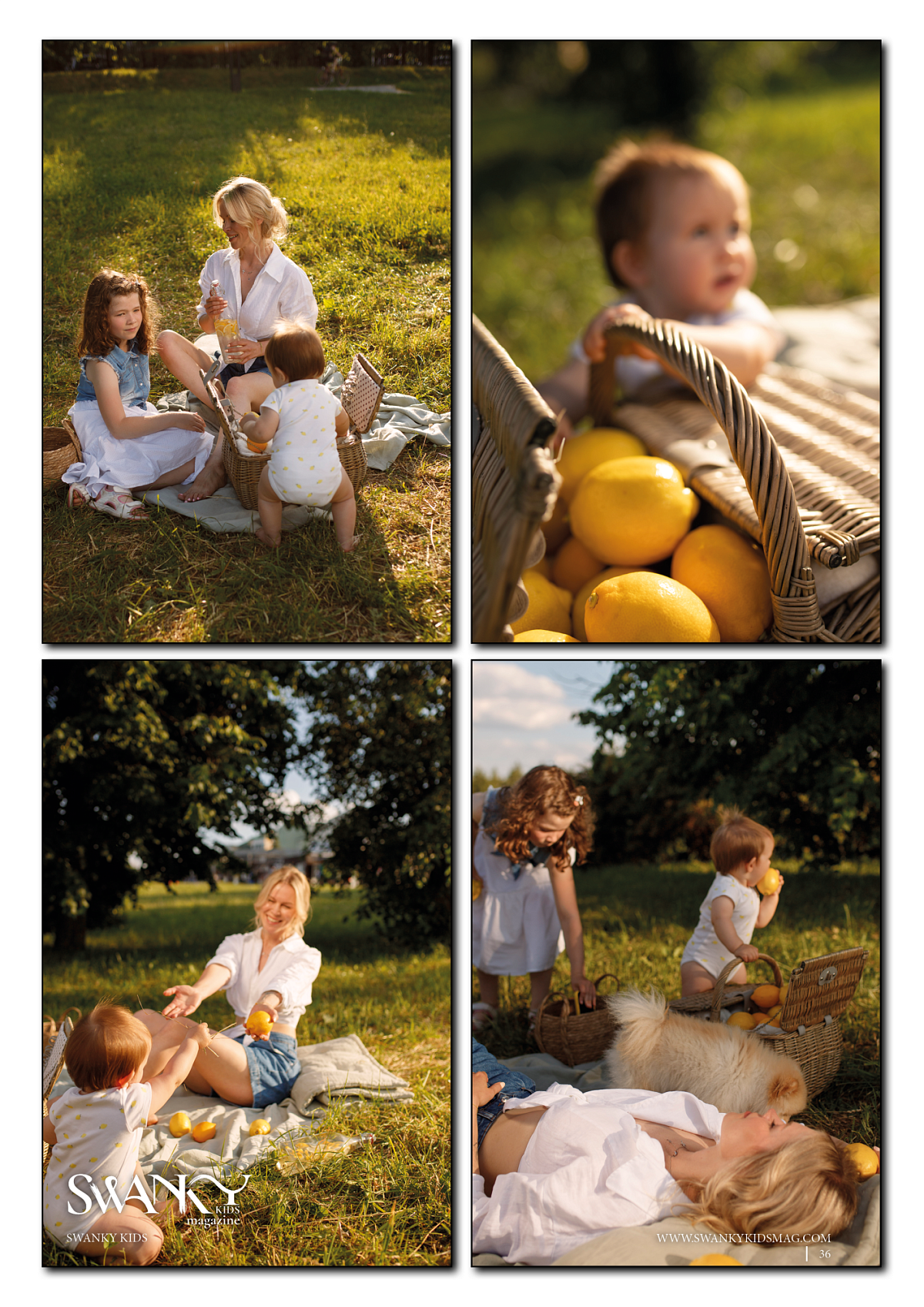 Lemon peakers for Swanky kids Magazine
