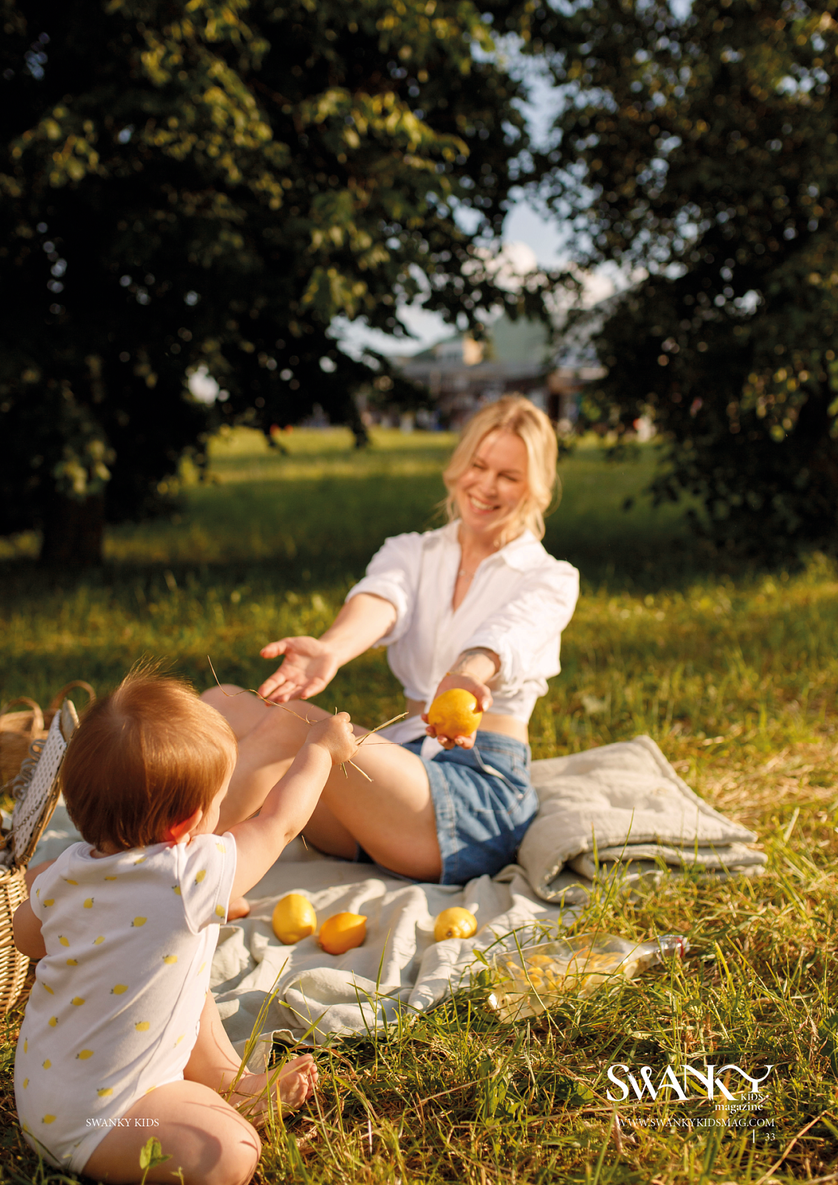 Lemon peakers for Swanky kids Magazine