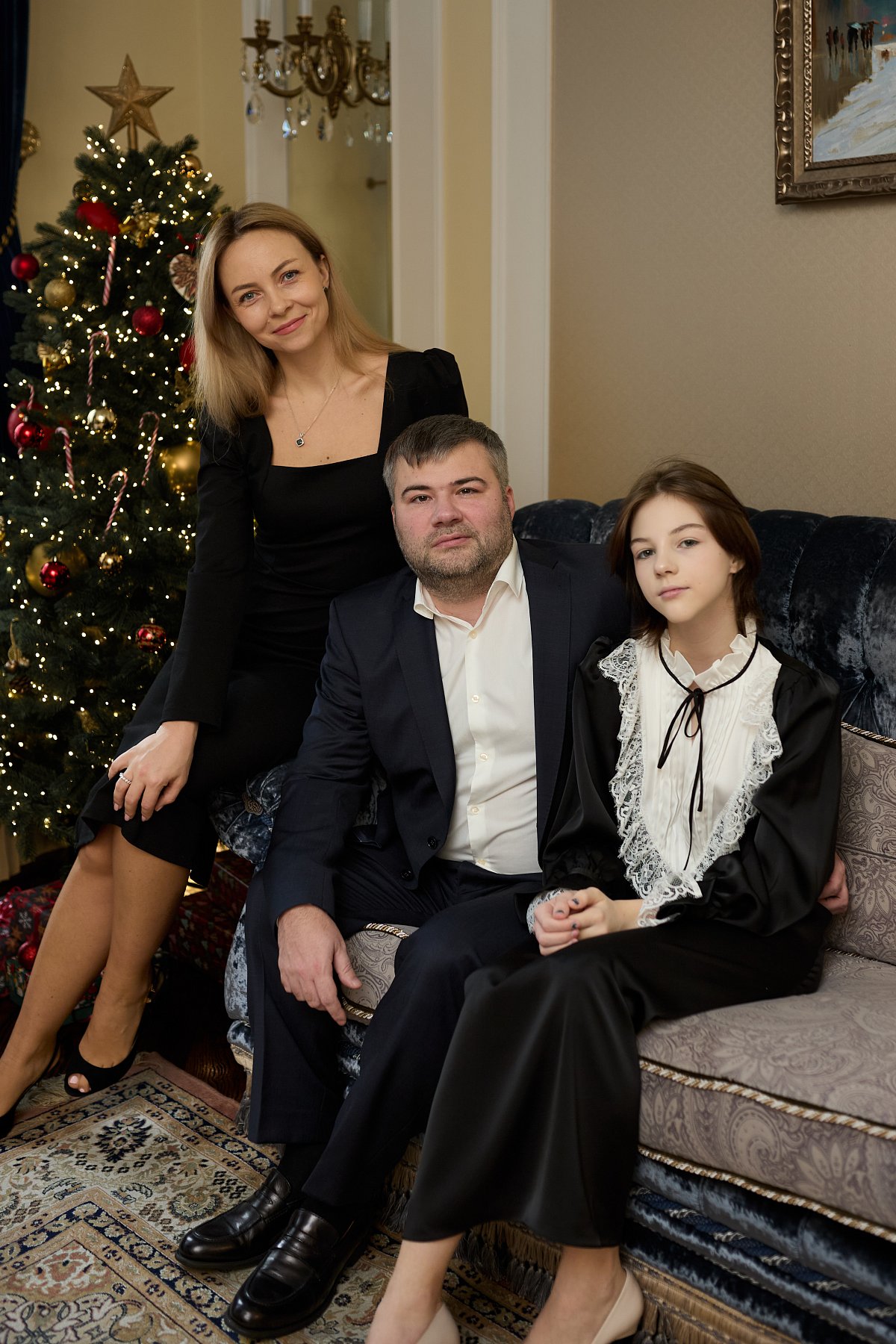 Виктор Ксения и девочки